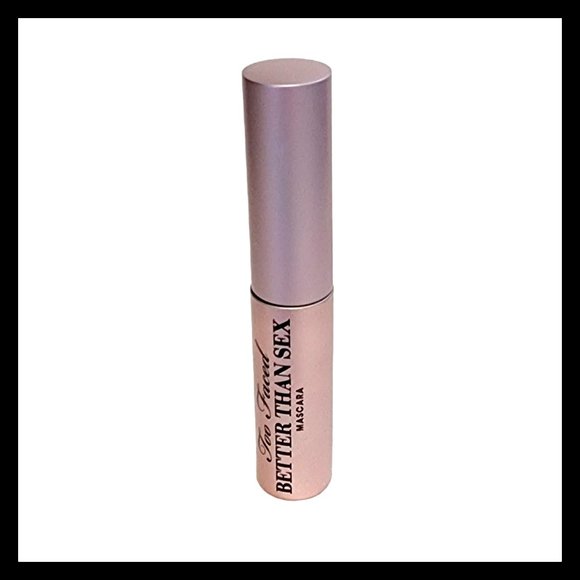 Too Faced Better Than Sex Mascara Black .17 fl. oz. Mini Travel Size New 4.8 g. - Picture 1 of 3
